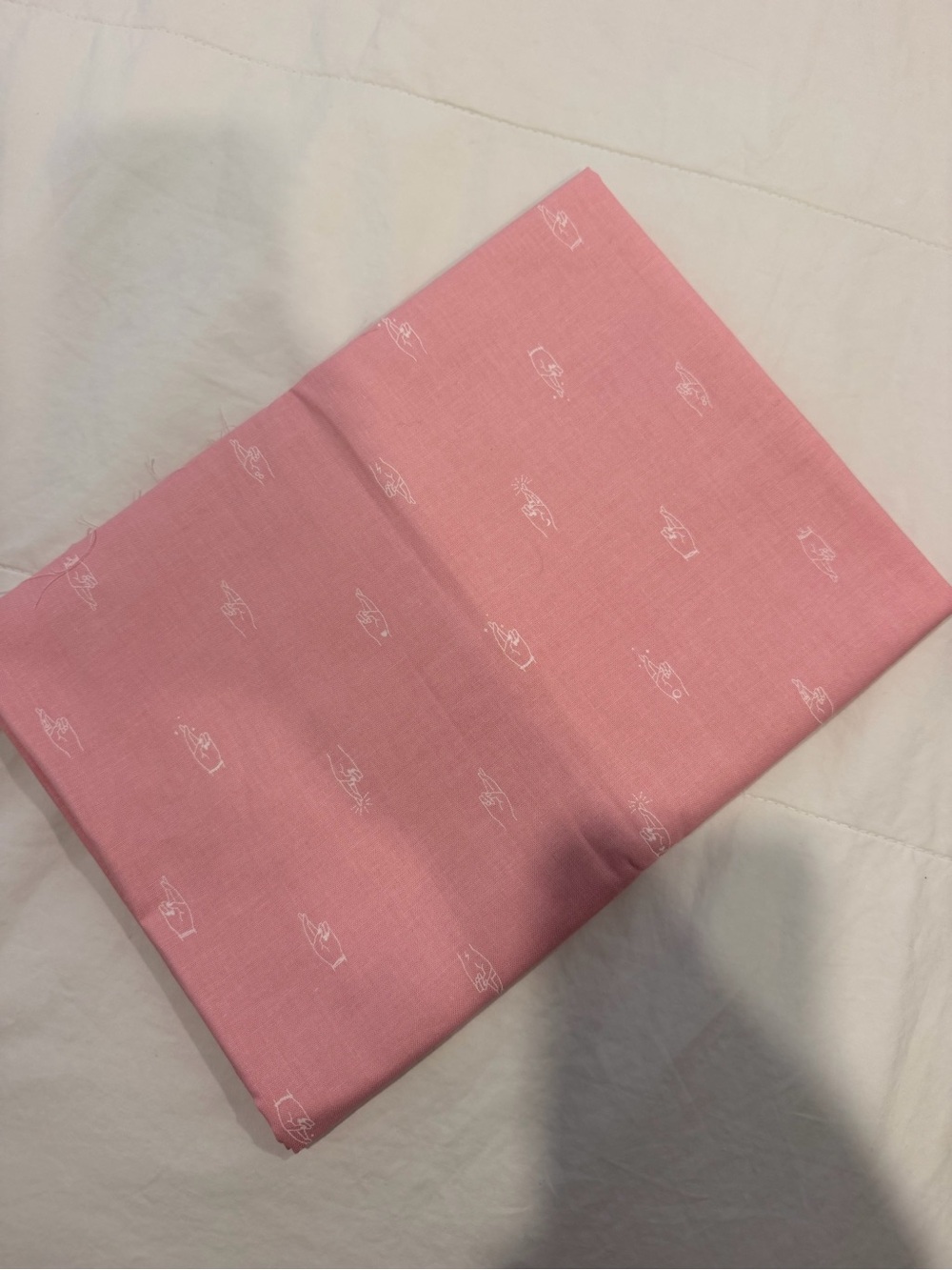 Pink Cotton Fabric